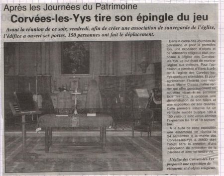 article eglise